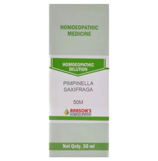Bakson's Homeopathy Pimpinella Saxifraga Dilution 50M - Classic Derma