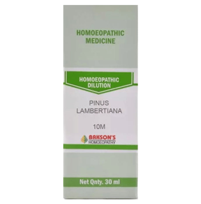 Bakson's Homeopathy Pinus Lambertiana Dilution 10M - Classic Derma