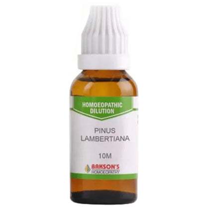 Bakson's Homeopathy Pinus Lambertiana Dilution 10M