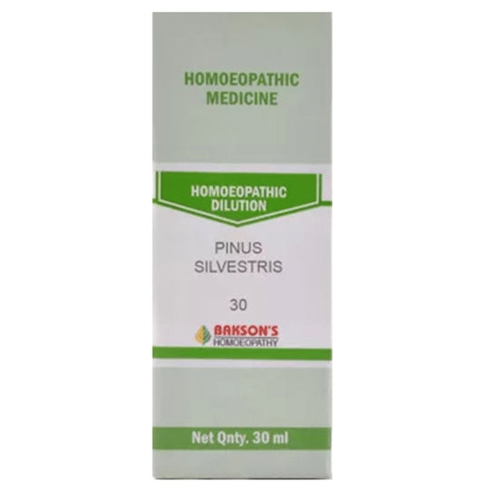 Bakson's Homeopathy Pinus Sylvestris Dilution 30 - Classic Derma