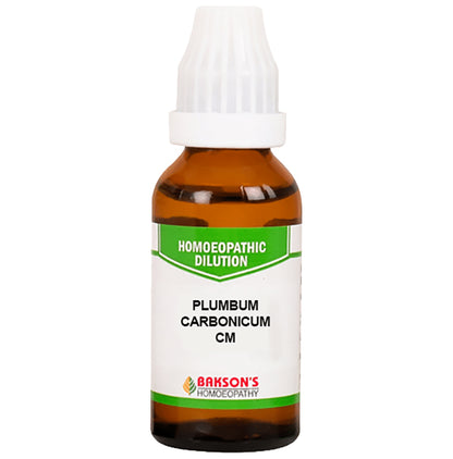 Bakson's Homeopathy Plumbum Carbonicum Dilution CM