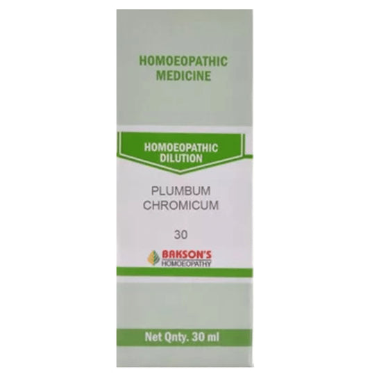 Bakson's Homeopathy Plumbum Chromicum Dilution 30 - Classic Derma
