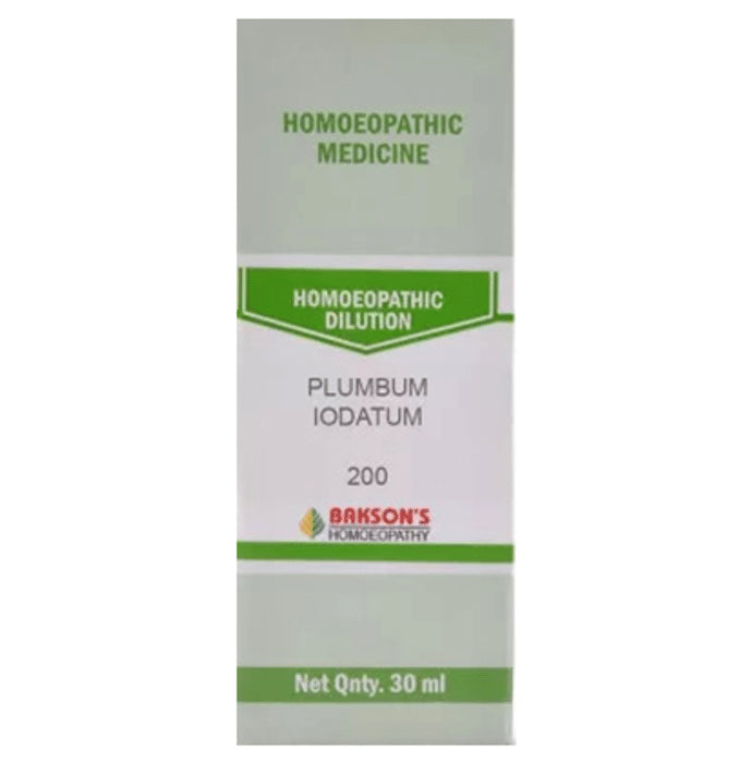 Bakson's Homeopathy Plumbum Iodatum Dilution 200 - Classic Derma
