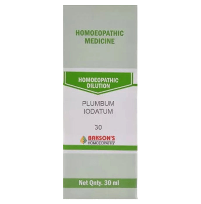 Bakson's Homeopathy Plumbum Iodatum Dilution 30 - Classic Derma