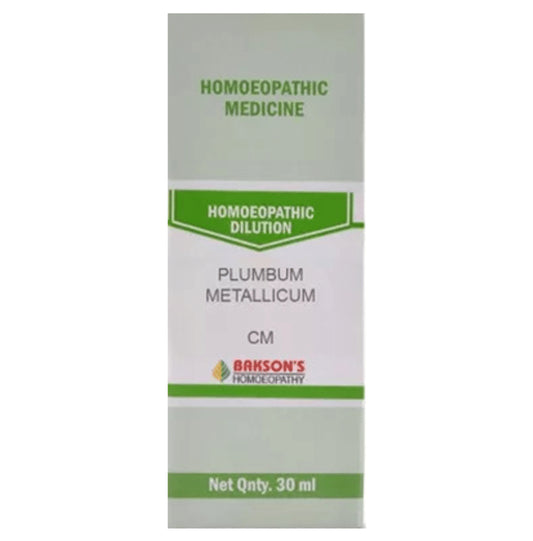 Bakson's Homeopathy Plumbum Metallicum Dilution CM - Classic Derma