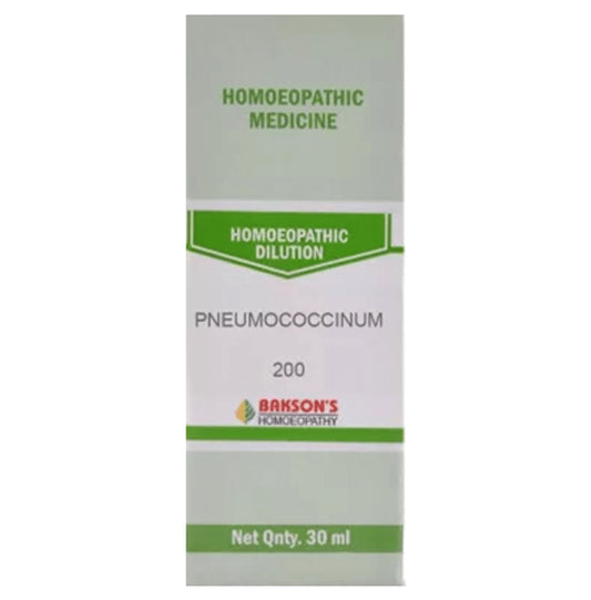 Bakson's Homeopathy Pneumococcinum Dilution 200 - Classic Derma