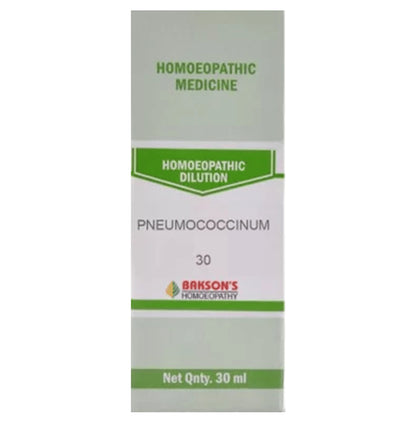 Bakson's Homeopathy Pneumococcinum Dilution 30 - Classic Derma