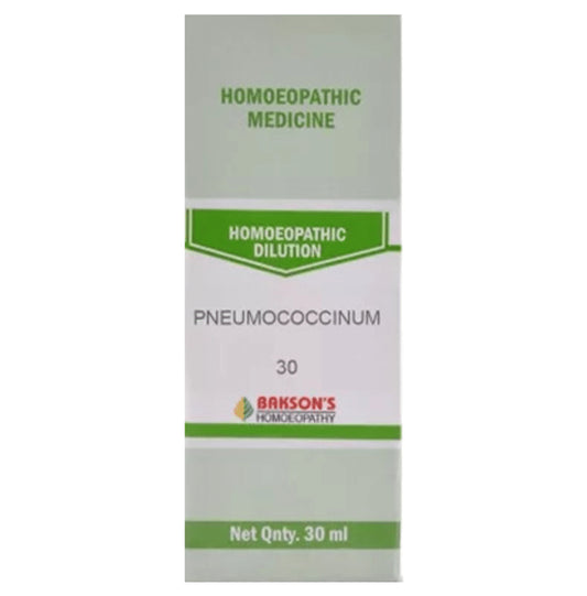 Bakson's Homeopathy Pneumococcinum Dilution 30 - Classic Derma