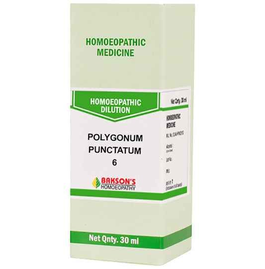 Bakson's Homeopathy Polygonum Punctatum Dilution 6 - Classic Derma