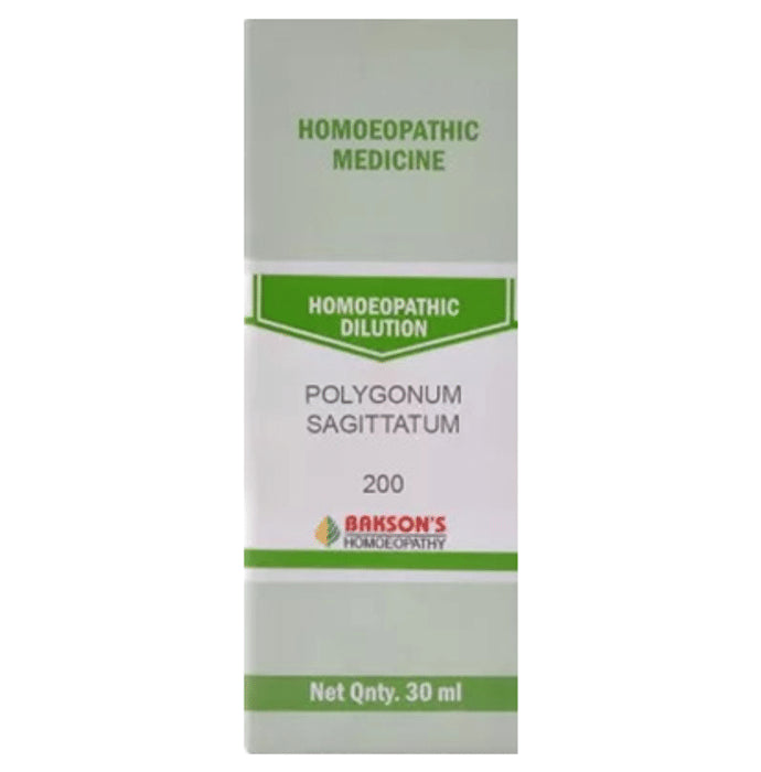 Bakson's Homeopathy Polygonum Sagittatum Dilution 200 - Classic Derma