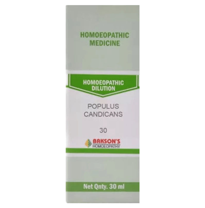 Bakson's Homeopathy Populus Candicans Dilution 30 - Classic Derma