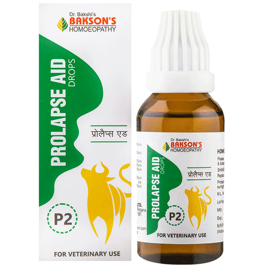 Bakson's Homeopathy Prolapse Aid (P2) Drop for Veterinary Use - Classic Derma