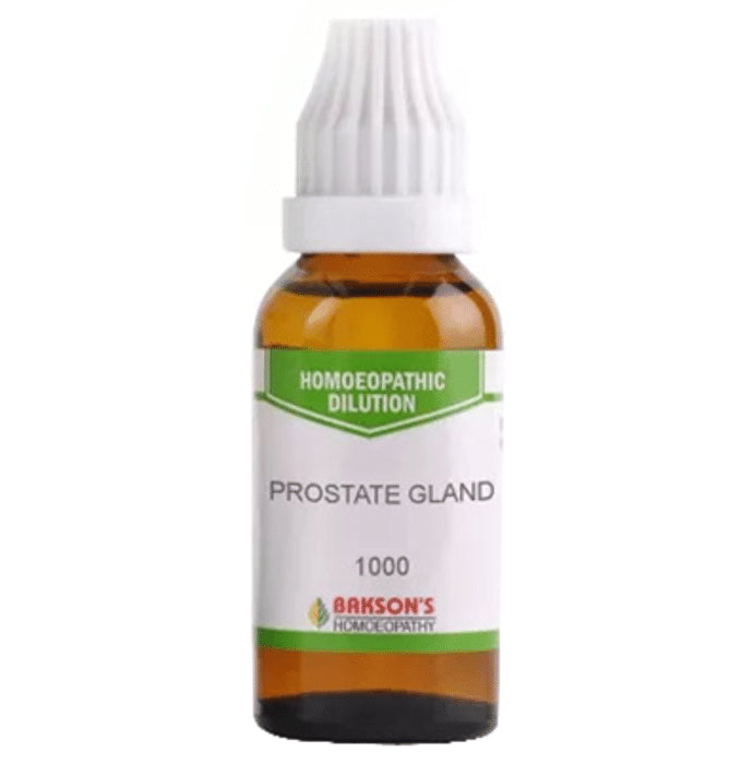 Bakson's Homeopathy Prostate Gland Dilution 1000 CH