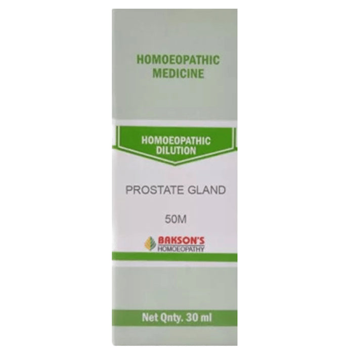 Bakson's Homeopathy Prostate Gland Dilution 50M - Classic Derma