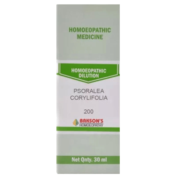 Bakson's Homeopathy Psoralea Corylifolia Dilution 200 - Classic Derma