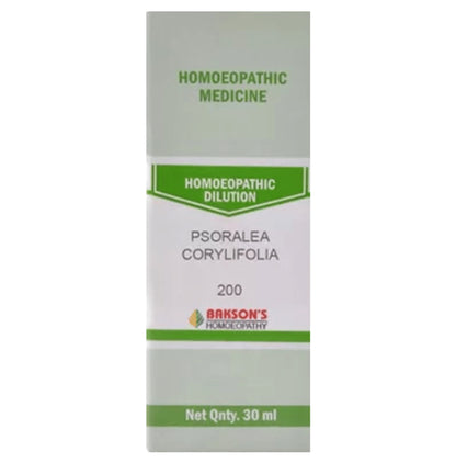 Bakson's Homeopathy Psoralea Corylifolia Dilution 200 - Classic Derma