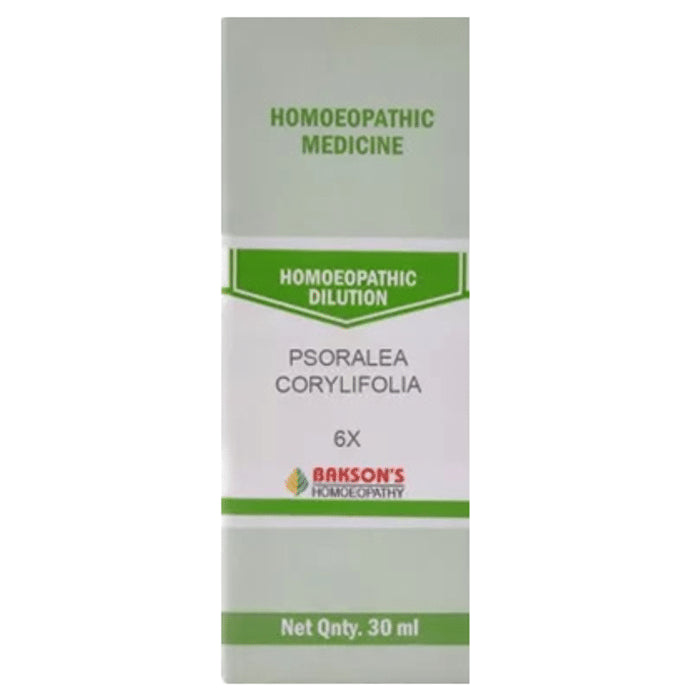 Bakson's Homeopathy Psoralea Corylifolia Dilution 6X - Classic Derma
