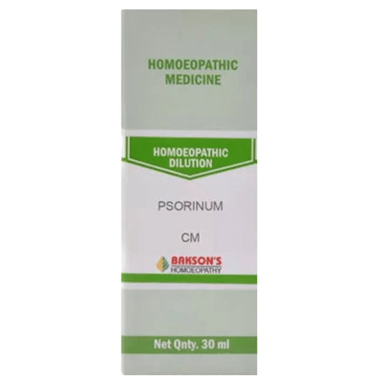Bakson's Homeopathy Psorinum Dilution CM - Classic Derma