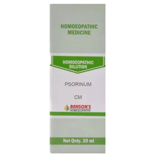 Bakson's Homeopathy Psorinum Dilution CM - Classic Derma