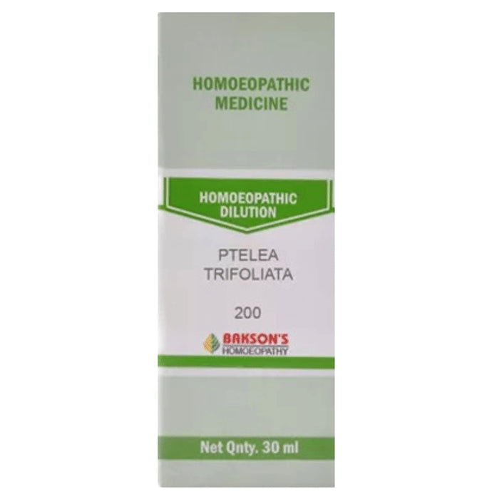 Bakson's Homeopathy Ptelea Trifoliata Dilution 200 - Classic Derma