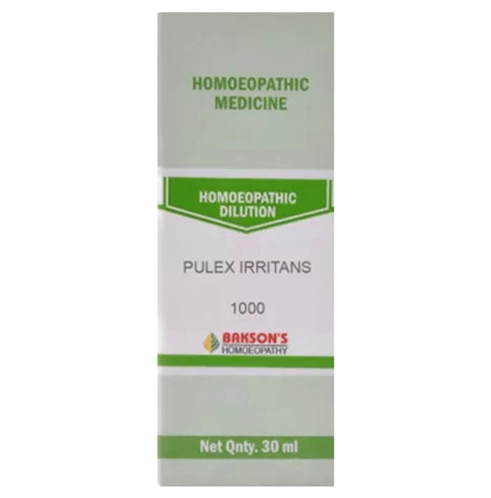 Bakson's Homeopathy Pulex Irritans Dilution 1000 CH - Classic Derma