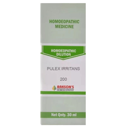 Bakson's Homeopathy Pulex Irritans Dilution 200 - Classic Derma