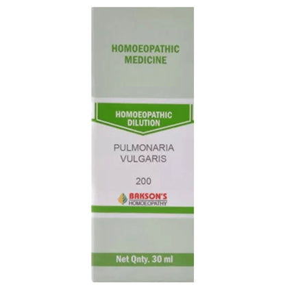 Bakson's Homeopathy Pulmonaria Vulgaris Dilution 200 - Classic Derma