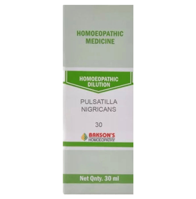 Bakson's Homeopathy Pulsatilla Nigricans Dilution 30 - Classic Derma
