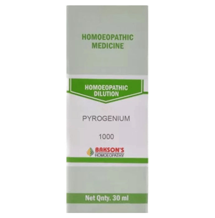 Bakson's Homeopathy Pyrogenium Dilution 1000 CH - Classic Derma