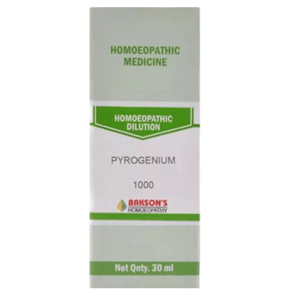 Bakson's Homeopathy Pyrogenium Dilution 1000 CH - Classic Derma