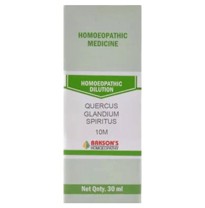 Bakson's Homeopathy Quercus Glandium Spiritus Dilution 10M - Classic Derma