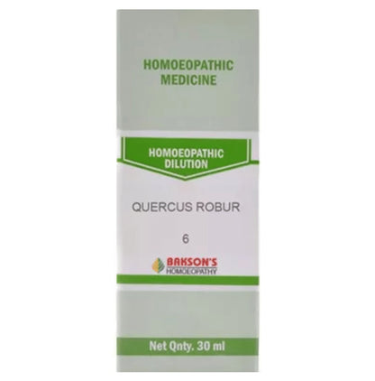 Bakson's Homeopathy Quercus Robur Dilution 6 CH - Classic Derma