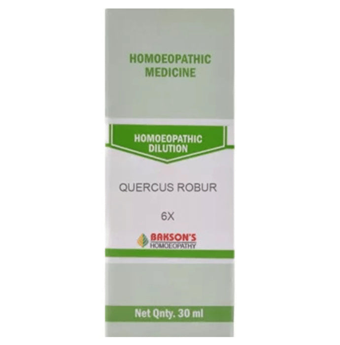 Bakson's Homeopathy Quercus Robur Dilution 6X - Classic Derma