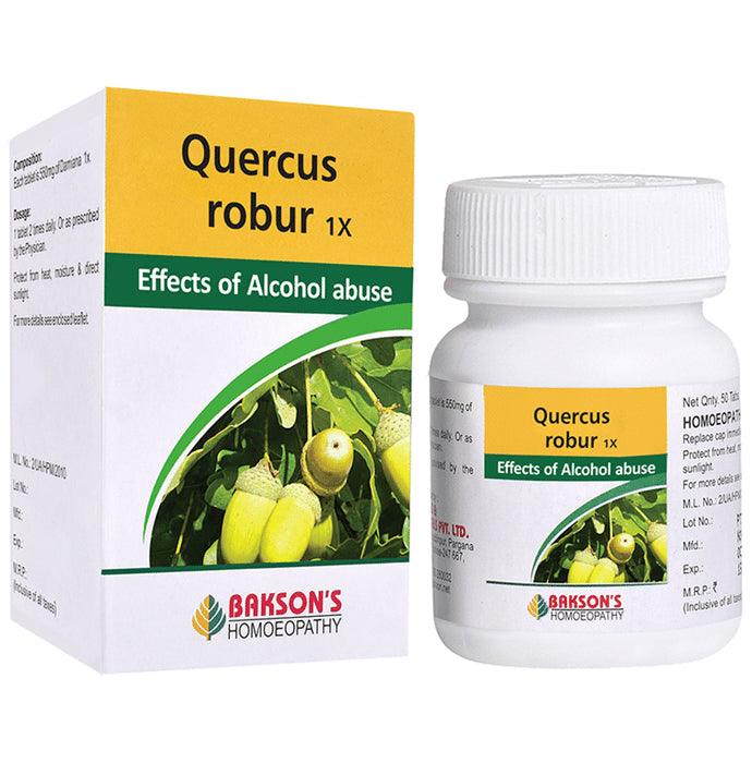Bakson's Homeopathy Quercus Robur Tablet 1X - Classic Derma
