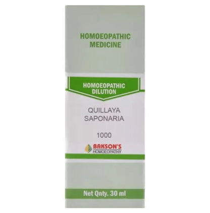 Bakson's Homeopathy Quillaya Saponaria Dilution 1000 CH - Classic Derma
