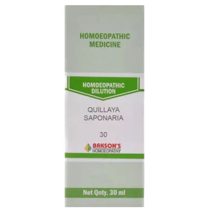 Bakson's Homeopathy Quillaya Saponaria Dilution 30 - Classic Derma