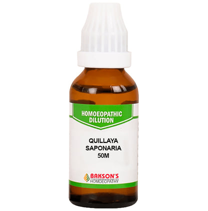 Bakson's Homeopathy Quillaya Saponaria Dilution 50M