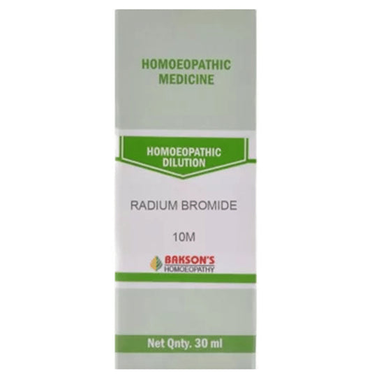 Bakson's Homeopathy Radium Bromide Dilution 10M - Classic Derma
