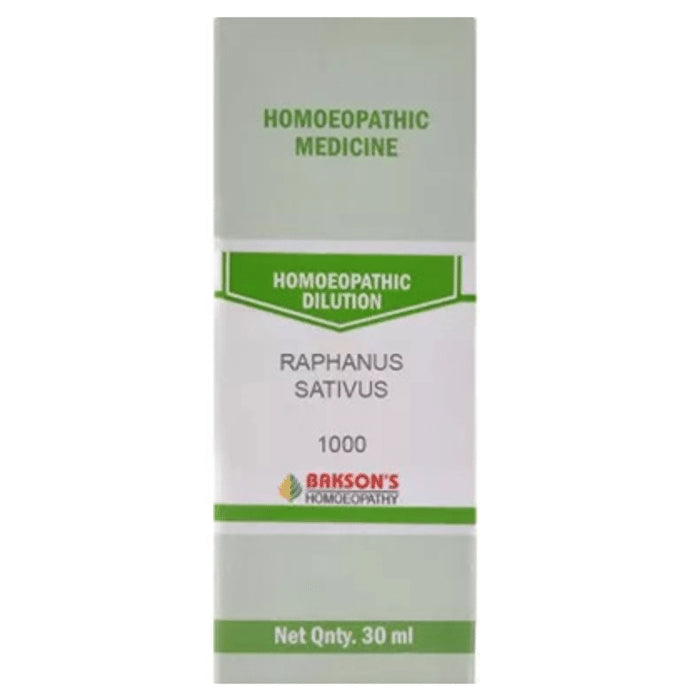 Bakson's Homeopathy Raphanus Sativus Dilution 1000 CH - Classic Derma