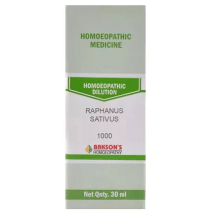 Bakson's Homeopathy Raphanus Sativus Dilution 1000 CH - Classic Derma