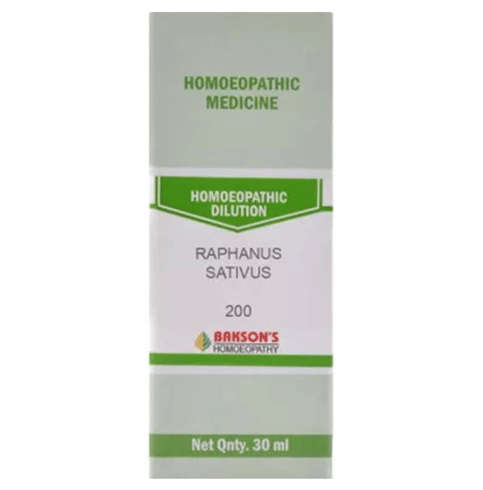 Bakson's Homeopathy Raphanus Sativus Dilution 200 - Classic Derma