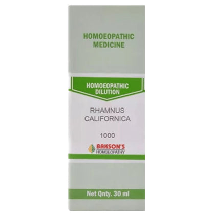 Bakson's Homeopathy Rhamnus Californica Dilution 1000 CH