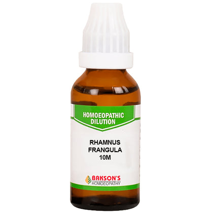 Bakson's Homeopathy Rhamnus Frangula Dilution 10M