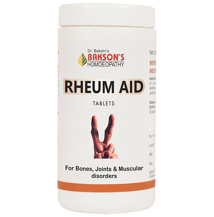 Bakson's Homeopathy Rheum Aid Tablet - Classic Derma
