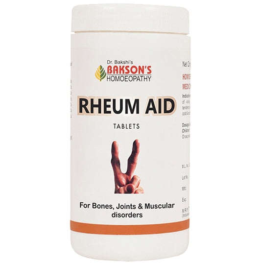 Bakson's Homeopathy Rheum Aid Tablet - Classic Derma