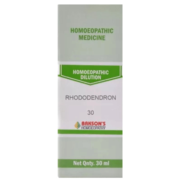 Bakson's Homeopathy Rhododendron Dilution 30