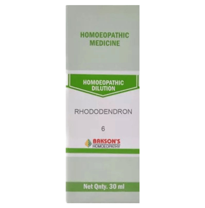 Bakson's Homeopathy Rhododendron Dilution 6