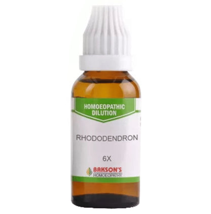 Bakson's Homeopathy Rhododendron Dilution 6X