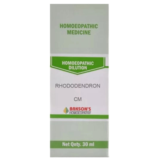 Bakson's Homeopathy Rhododendron Dilution CM - Classic Derma