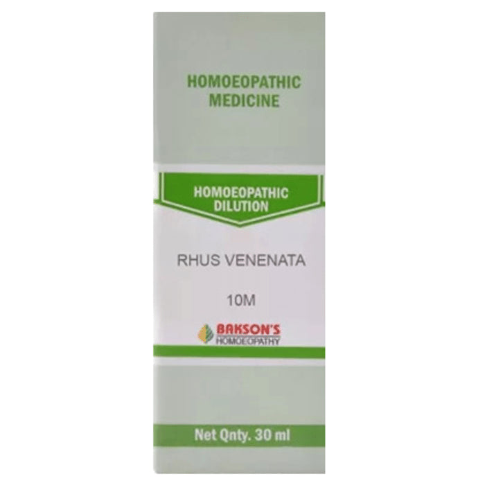 Bakson's Homeopathy Rhus Venenata Dilution 10M - Classic Derma